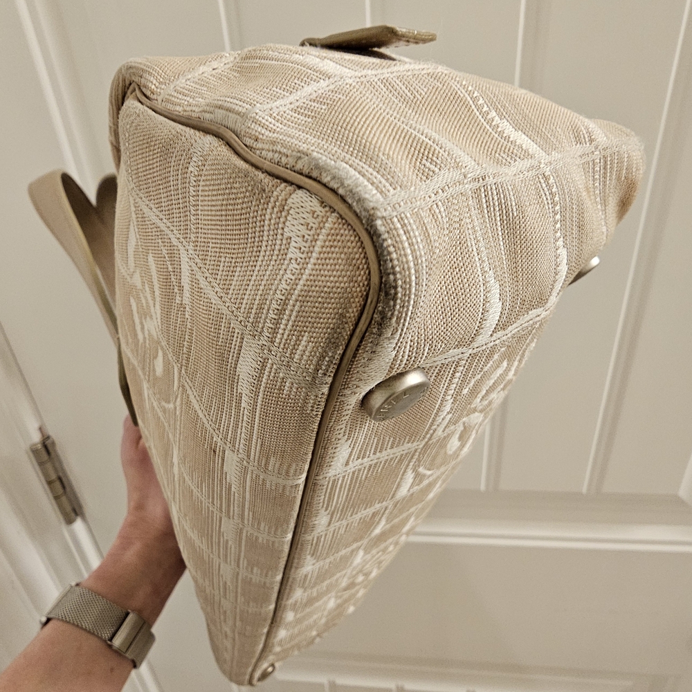 CHANEL Travel Line Jacquard Bowler Bag - Picture 7 of 15